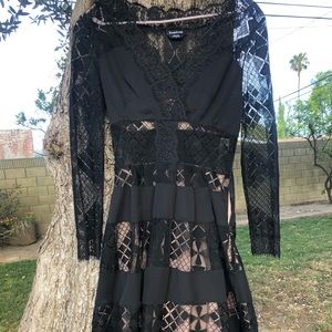 Bebe lace dress, size 4